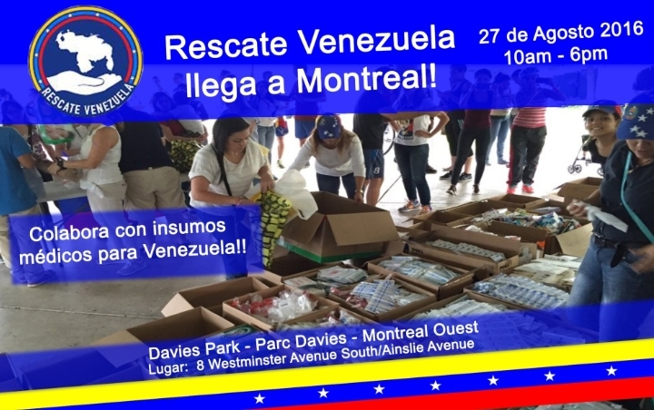 Rescate Venezuela Montreal