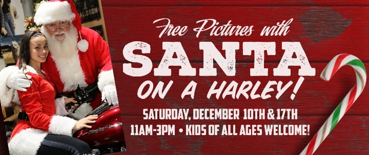 FRRE pix with Santa on a Harley