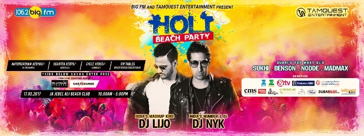 Holi Beach Party 2017