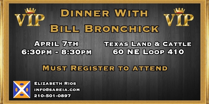 VIP Dinner with Bill Bronchick 