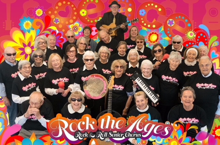 The Redwoods' Rock & Roll Senior Chorus, Rock the Ages, to preform at historic Sweetwater Music Hall on June 11th, 2017 at 1pm