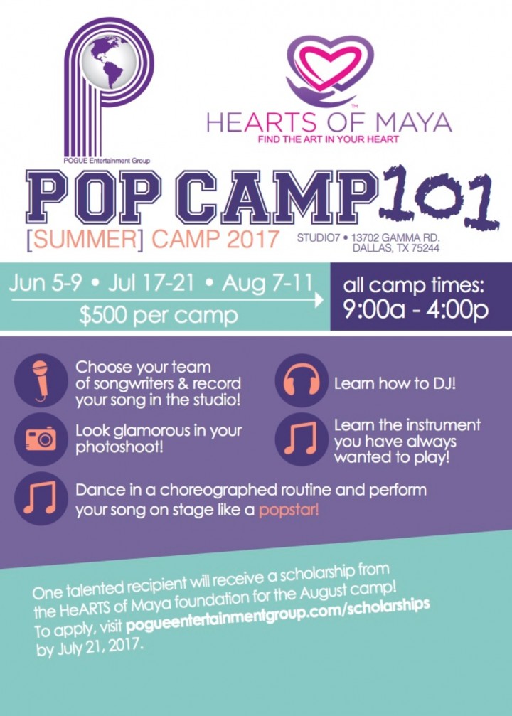 Pop Camp 101