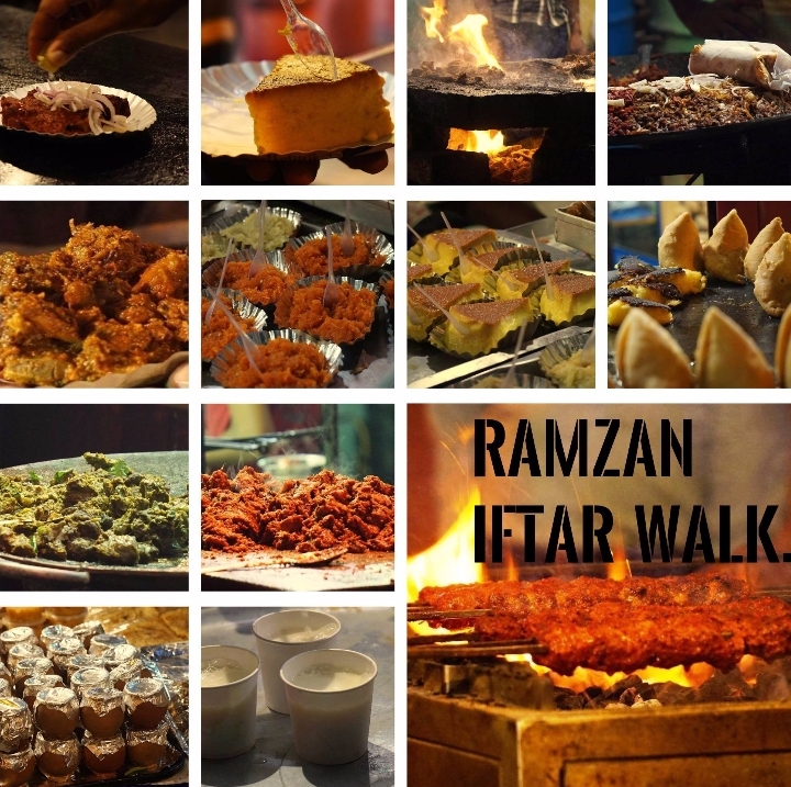 Ramzan Iftar walk in Frazer town.