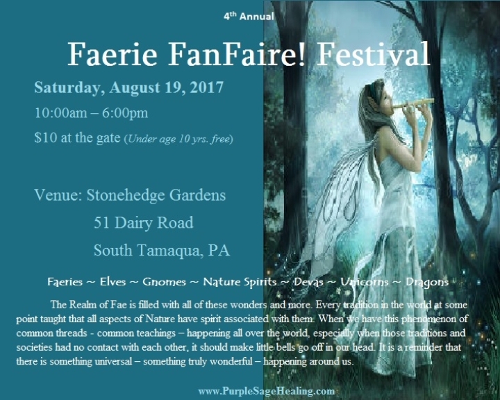 4th Annual Faerie FanFaire! Festival