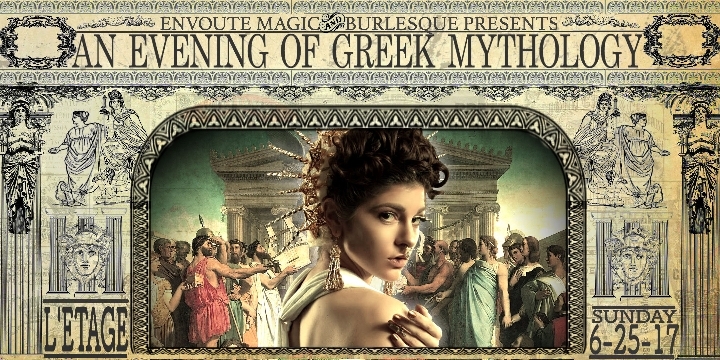 Envoute Burlesque: An Evening of Greek Myths