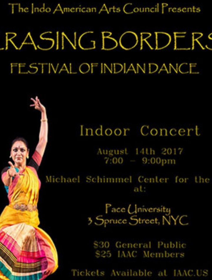 ERASING BORDERS FESTIVAL OF INDIAN DANCE