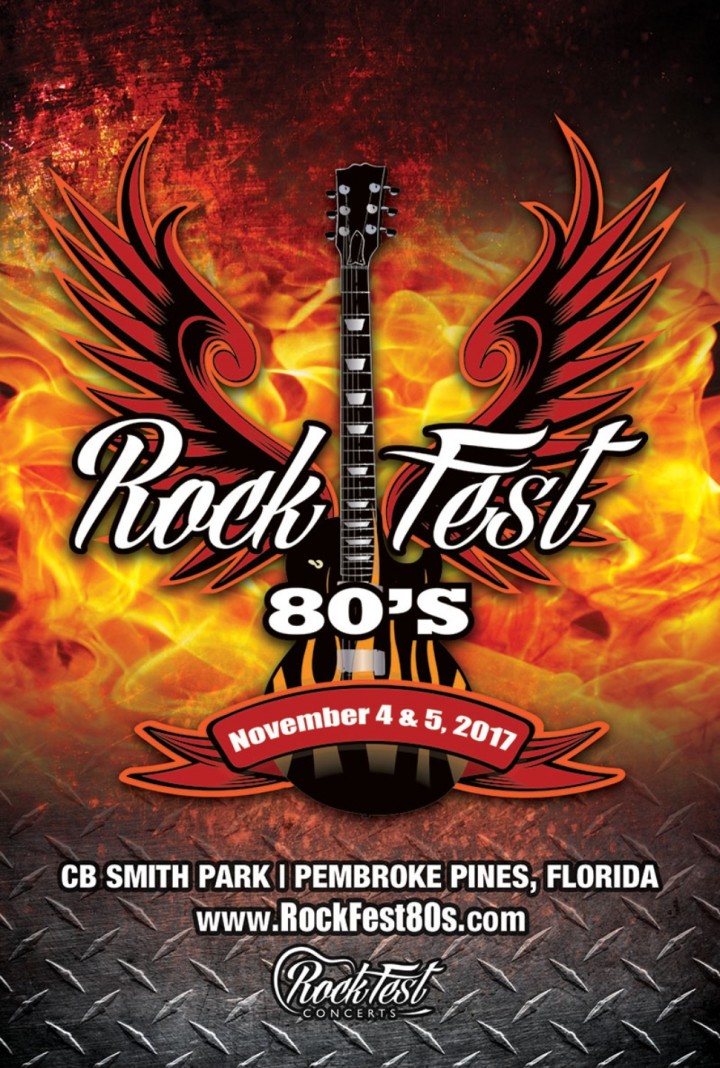Ultimate 80's Rock Legends set to electrify the stage for back-to-back days at the Second Annual ROCKFEST 80's