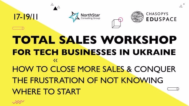 Total Sales Workshop For Tech Businesses in Ukraine