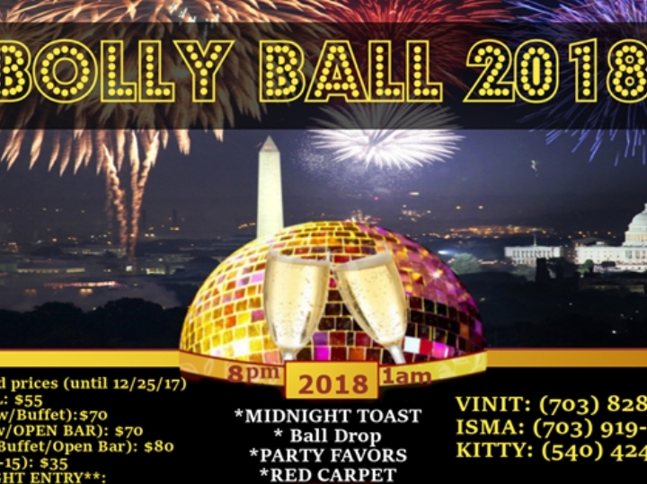 New Year's Eve Bolly Ball 2018