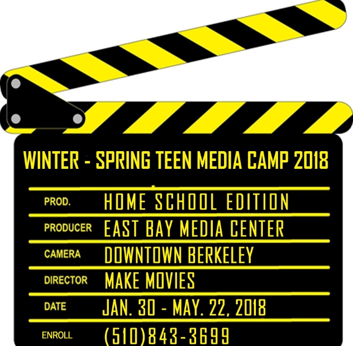 WINTER - SPRING TEEN MEDIA CAMP HOME SCHOOL EDITION 2018 