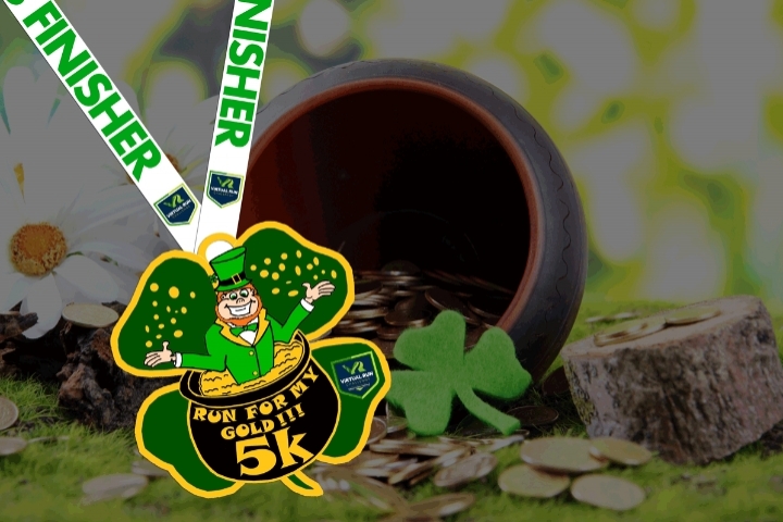 St. Patrick's Run for My Gold Virtual 5k Run/Walk - Greeley