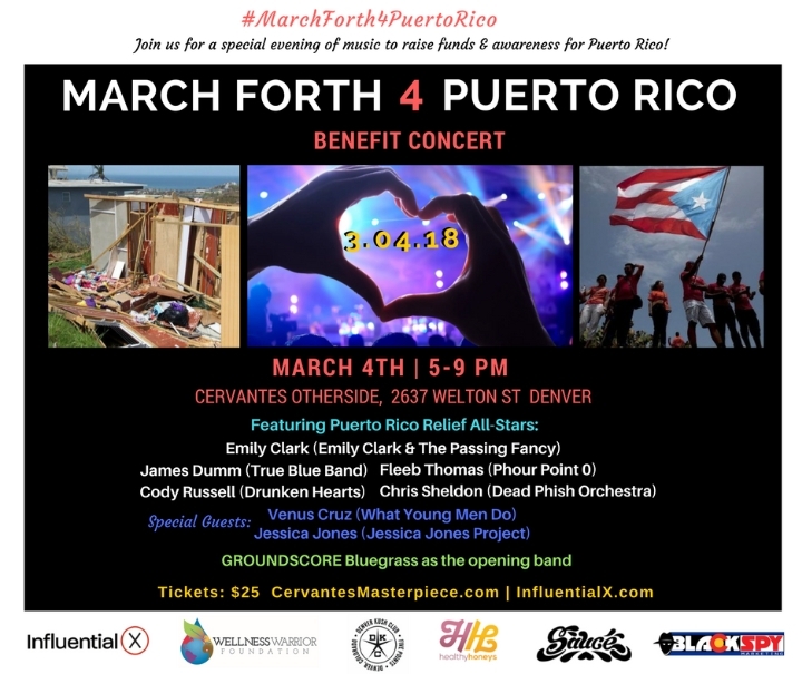 March Forth 4 Puerto Rico - Benefit Concert