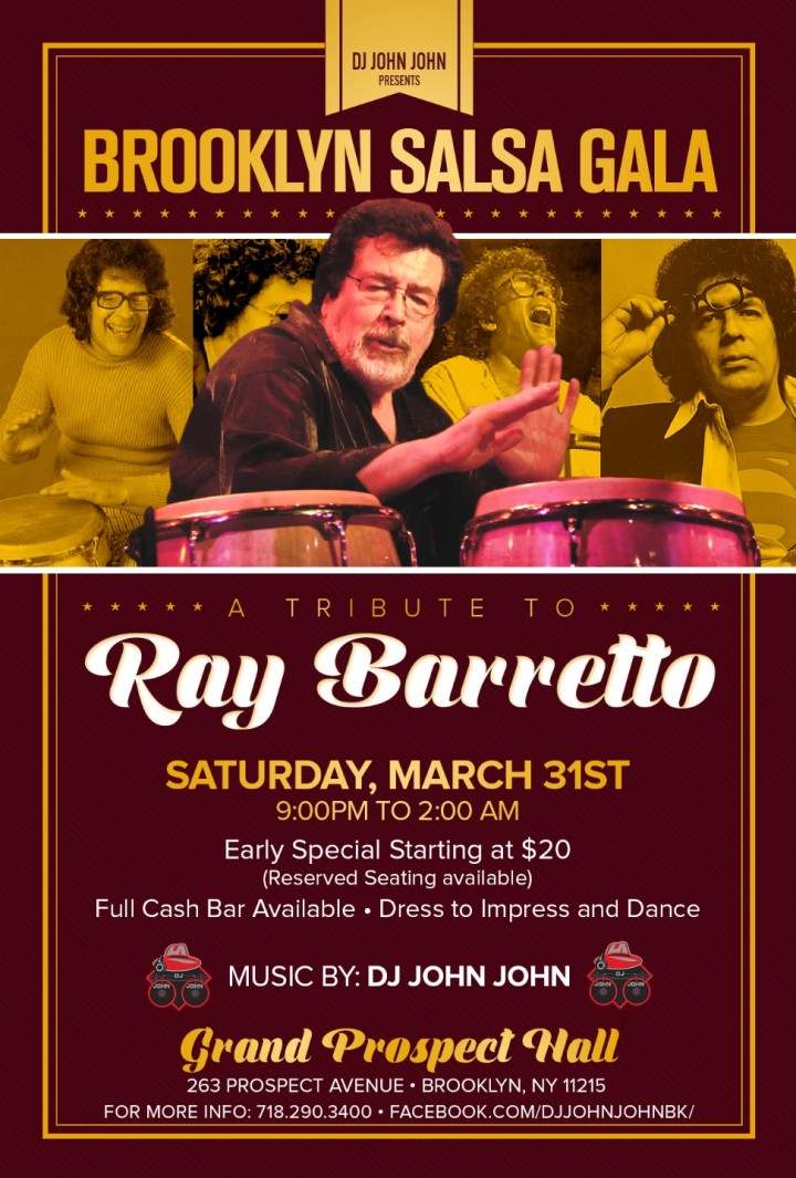 Brooklyn Salsa Gala Tribute to Ray Barretto