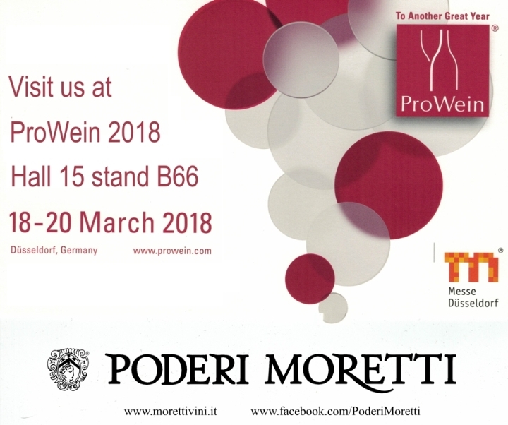 Poderi Moretti exibitor at Prowein 2018