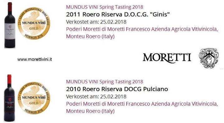 Poderi Moretti exibitor at Prowein 2018 Halle 15 stand B66 - 18th-20th March 2018