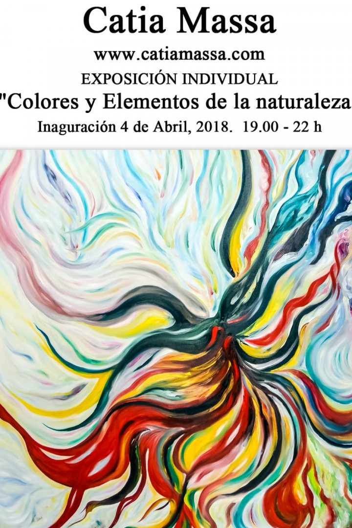 Exposición Individual Colores y Elementos de la Naturaleza 