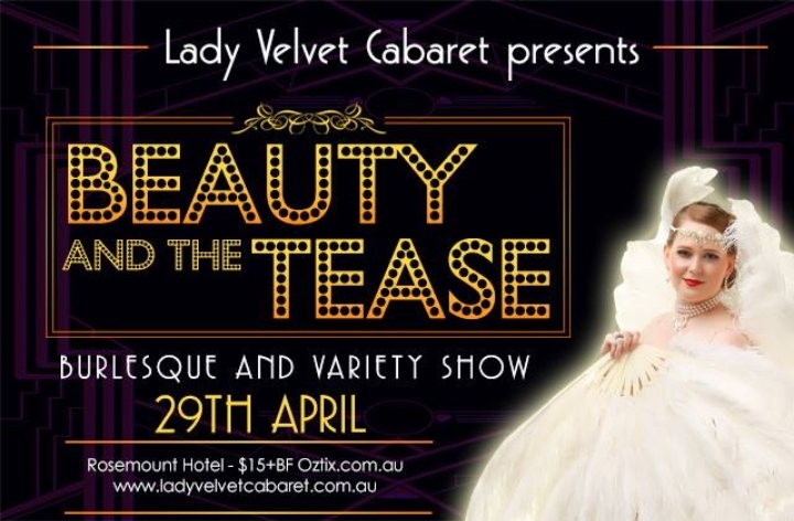 Lady Velvet Cabaret presents... BEAUTY AND THE TEASE! 
