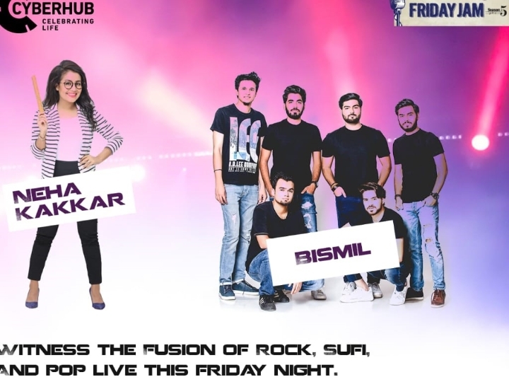 Bollywood Queen Neha Kakkar performs at Hindustan Times DLF CyberHub Friday Jam 