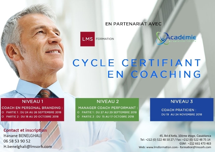 Cycle certifiant en coaching