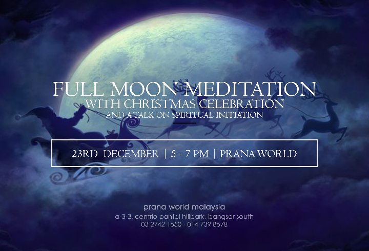 Full Moon Meditation & Christmas Party