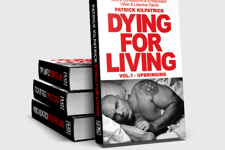 Actor Patrick Kilpatrick Signs Dying for Living: Sins & Confessions of a Hollywood Villain & Libertine Patriot at Barnes and Noble Burbank Town Center