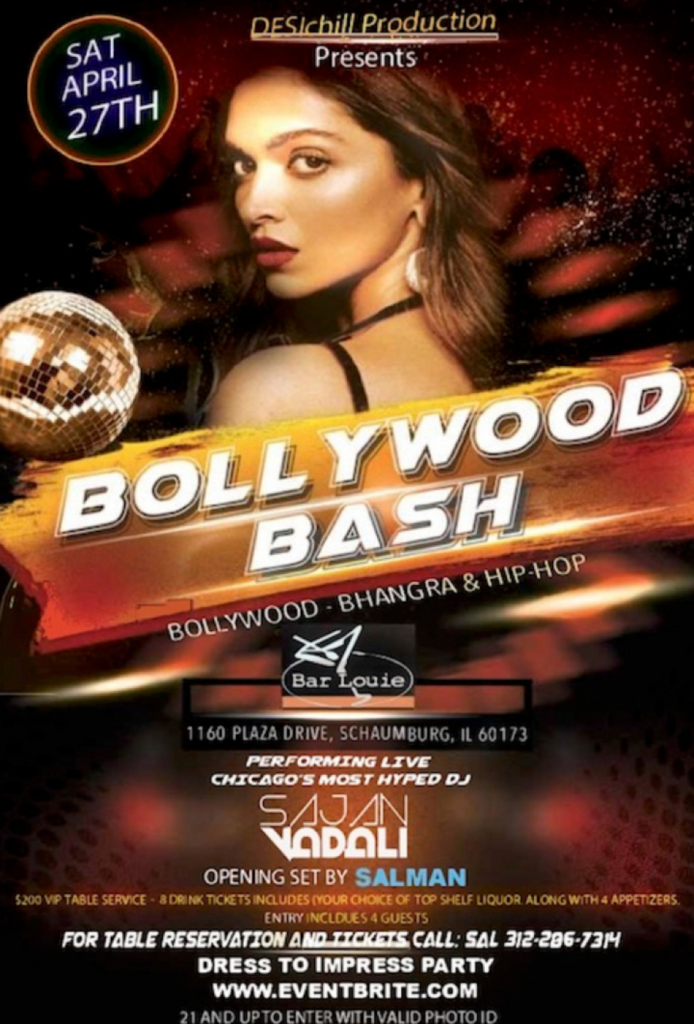 BDM:Bollywood, Bhangra&Hip Hop Dance Party