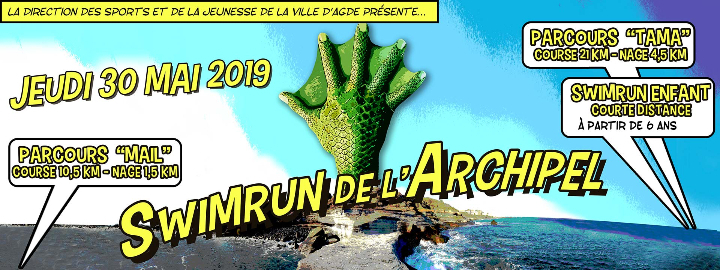 Swimrun de l'Archipel Agde Le Cap d'Agde