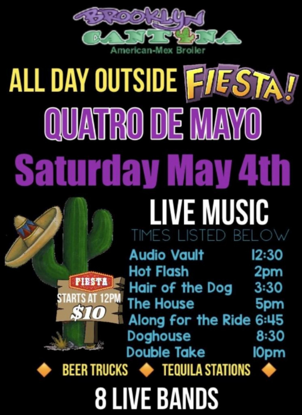 May the 4th Be With You Brooklyn Cantina Quatro de Mayo Block Party