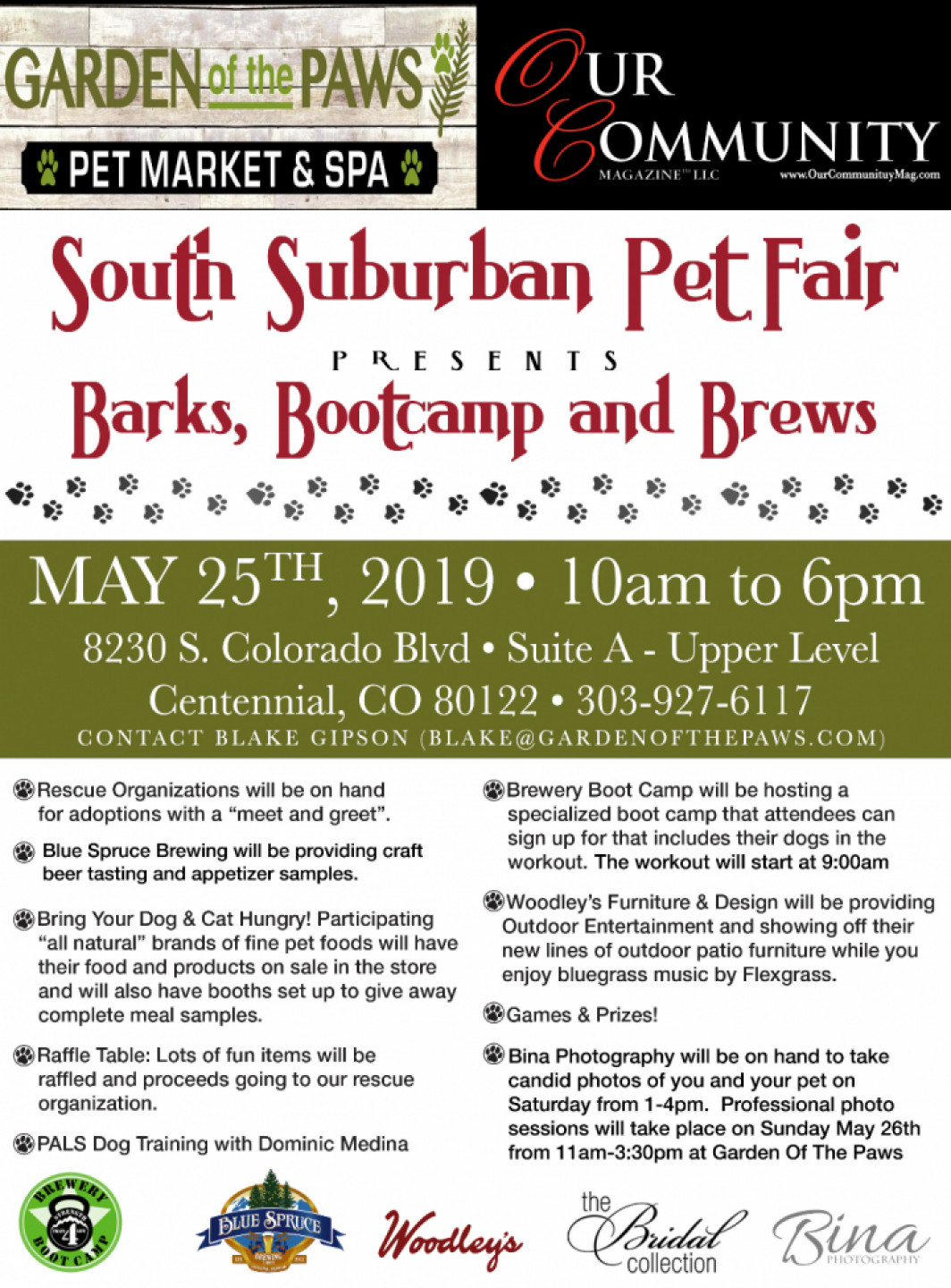 South Suburban Pet Fair Saturday May 25