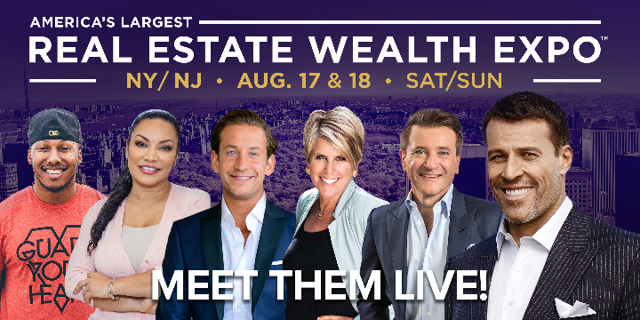Real Estate Wealth Expo With Tony Robbins, Robert Herjavec & James Harris