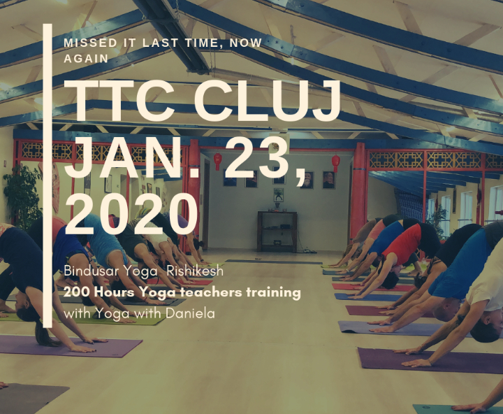Curs de Instructor Yoga în Cluj Napoca 2020 ~ Teacher Training Course 200 H