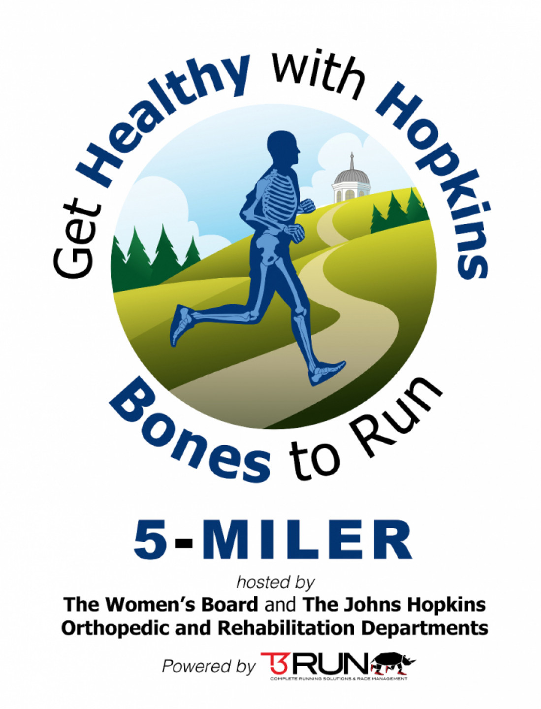  Get Healthy with Hopkins - Bones to Run 5-Miler and Fun Run/Walk