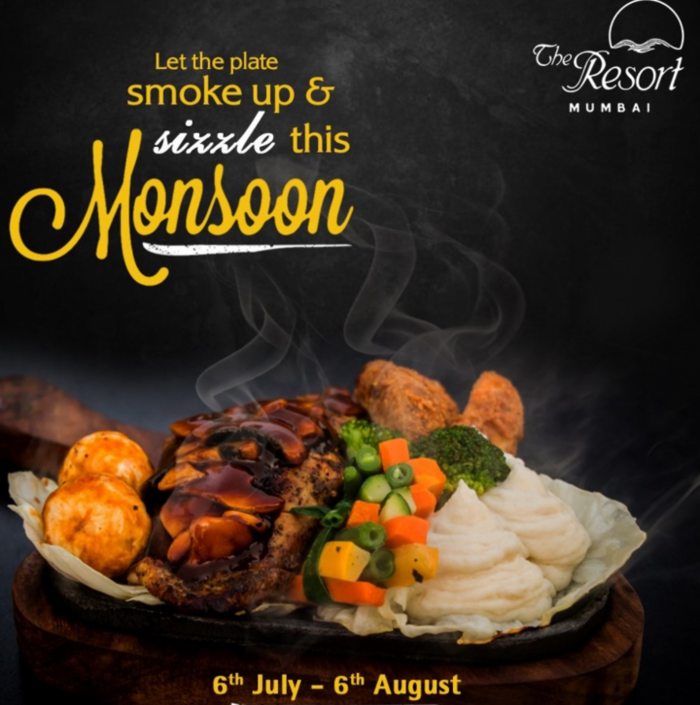 Sizzling up a Feast at The Resort This Monsoon