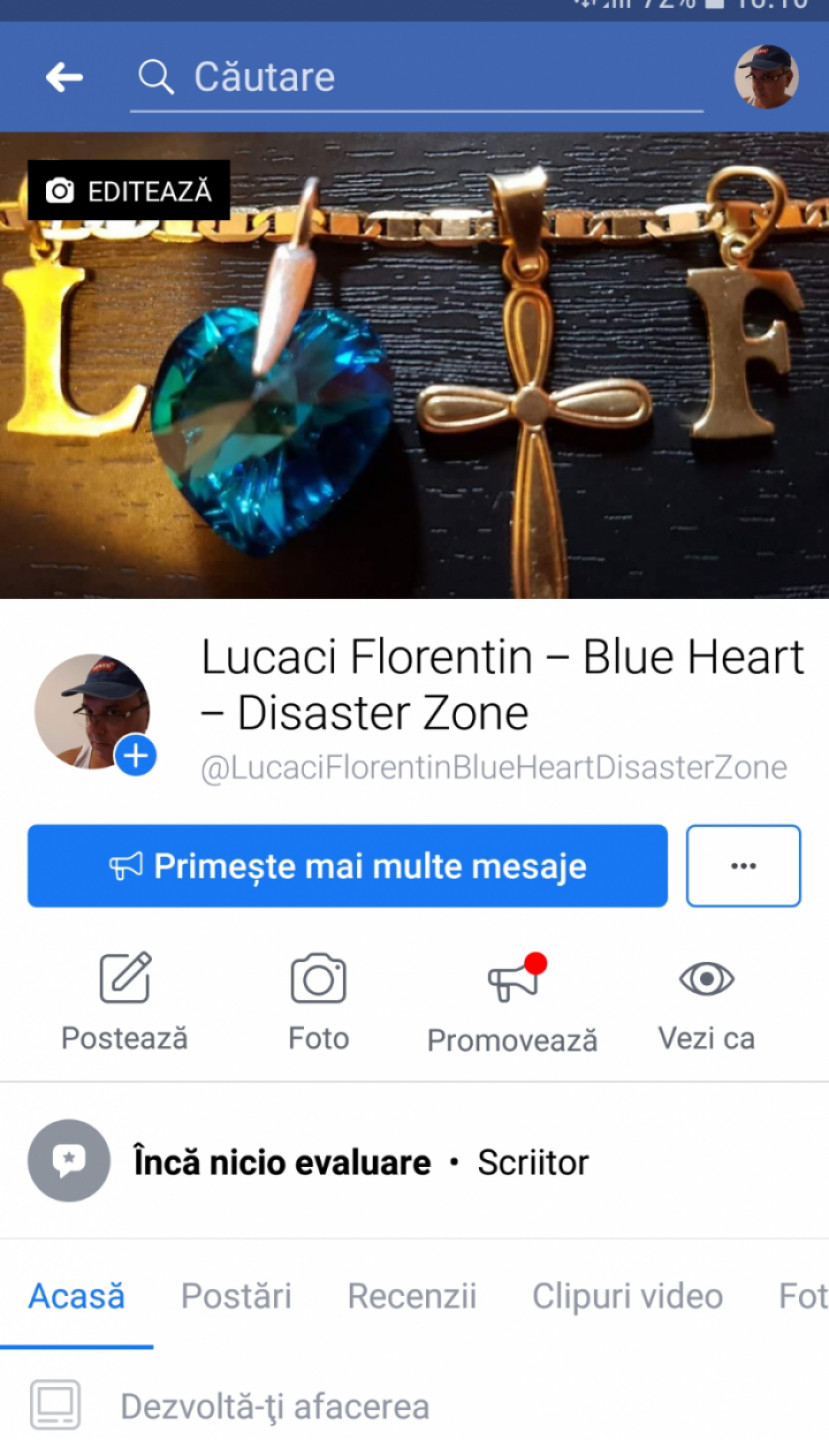 LUCACI FLORENTIN - BLUE HEART - DISASTER ZONE 