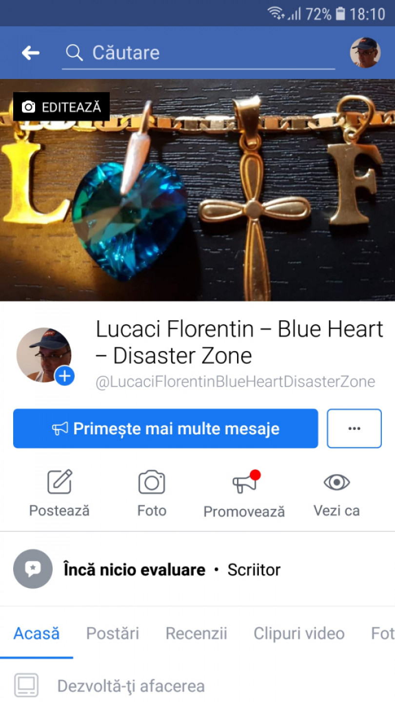 LUCACI FLORENTIN - BLUE HEART - DISASTER ZONE 