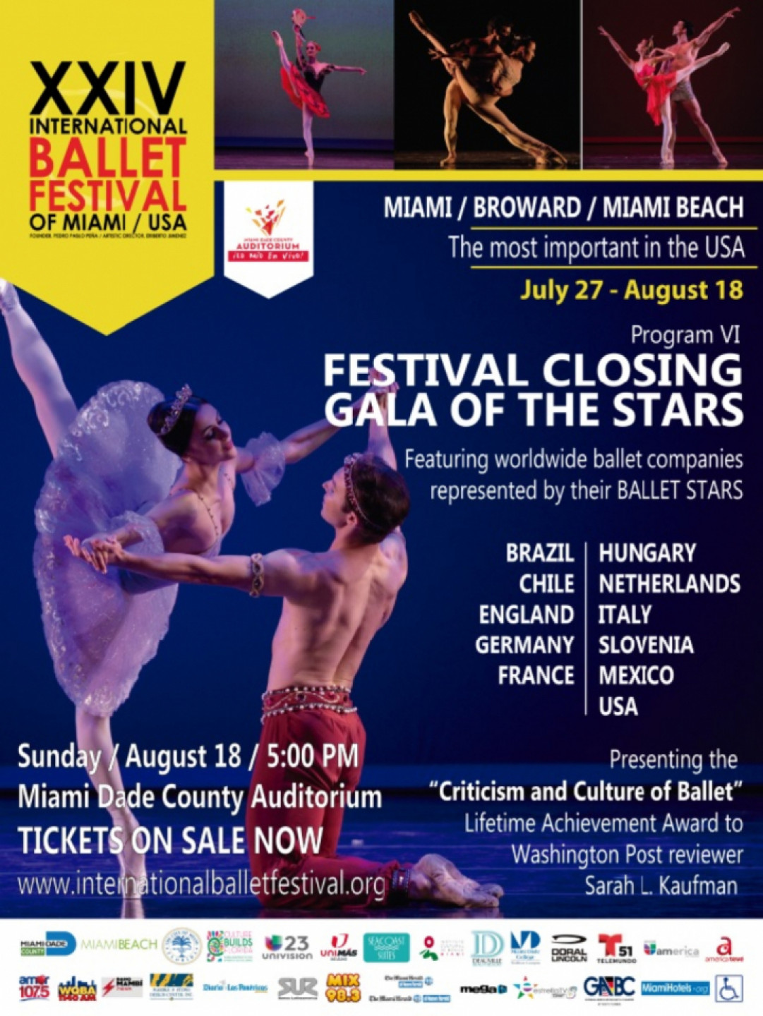 XXIV International Ballet Festival of Miami / Closing Gala of the Stars