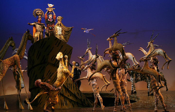 The Lion King at Lyceum Theatre , London, GL