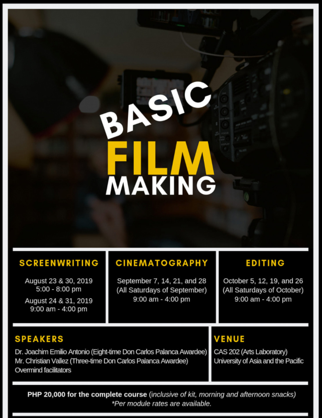 Basic Filmmaking