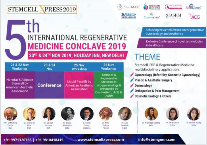 5th International Conclave on Regenerative Medicine