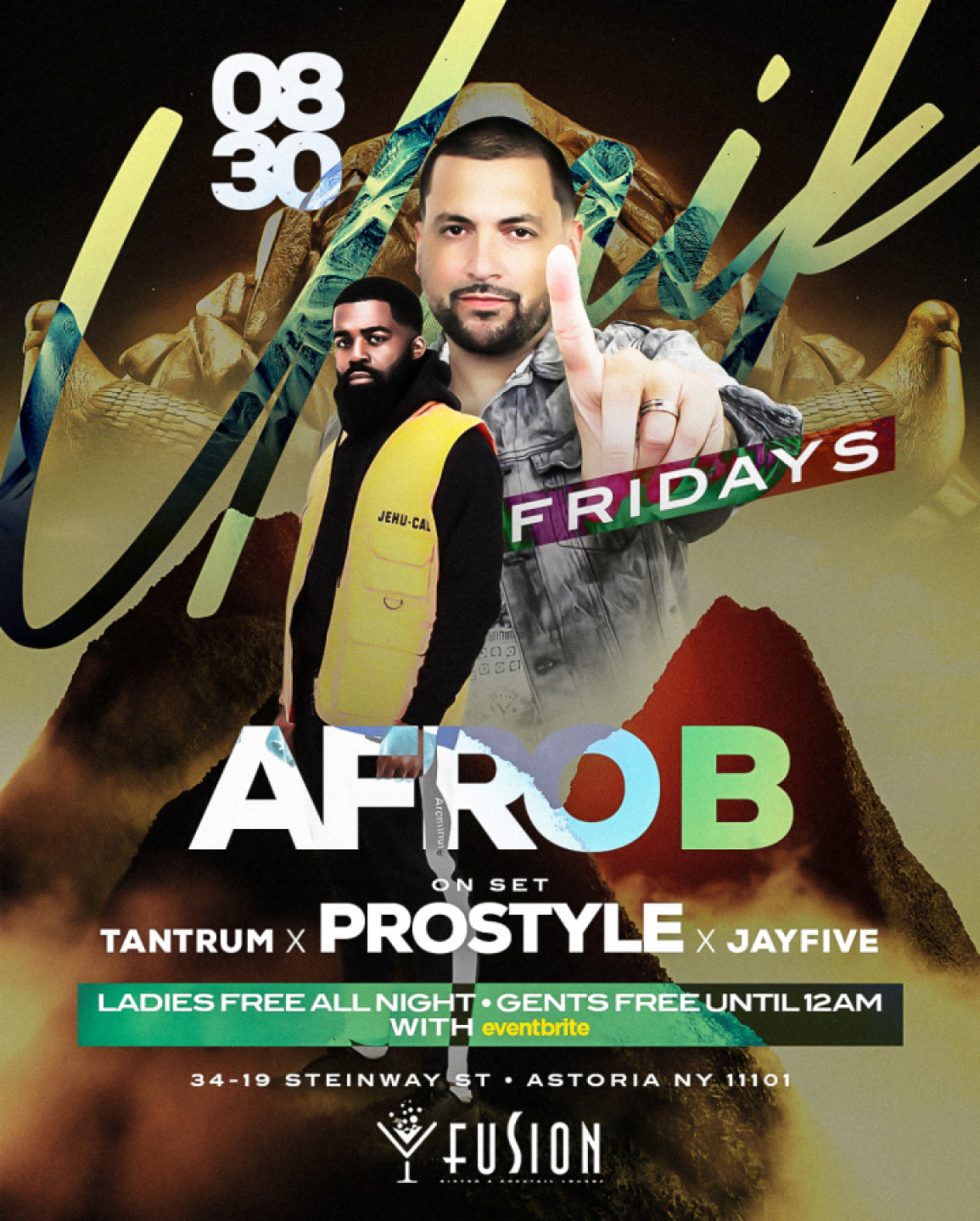 August 30th Afro B and Dj Prostyle at Fusion Lounge NY