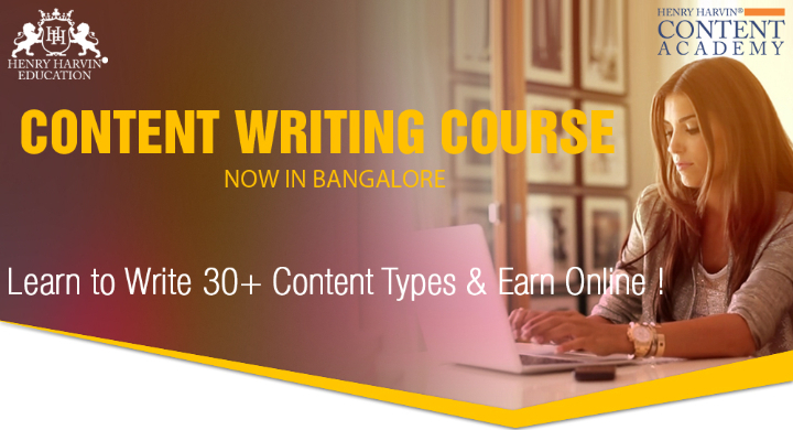Content Writing Course by Henry Harvin Education