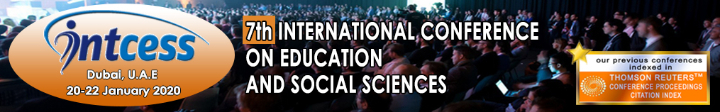 INTCESS 2020- 7th International Conference on Education and Social Sciences