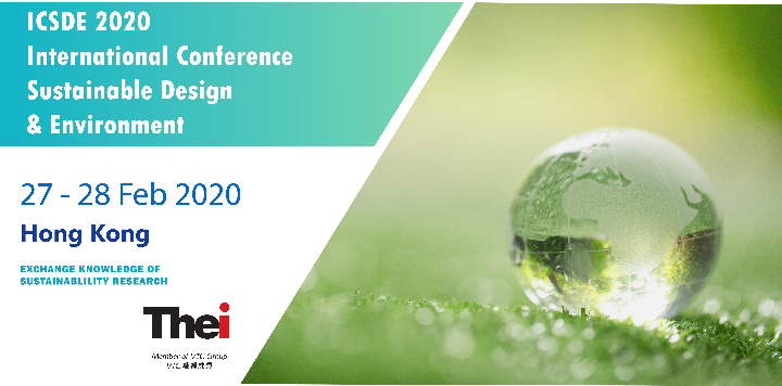 International Conference on Sustainable Design and Environment