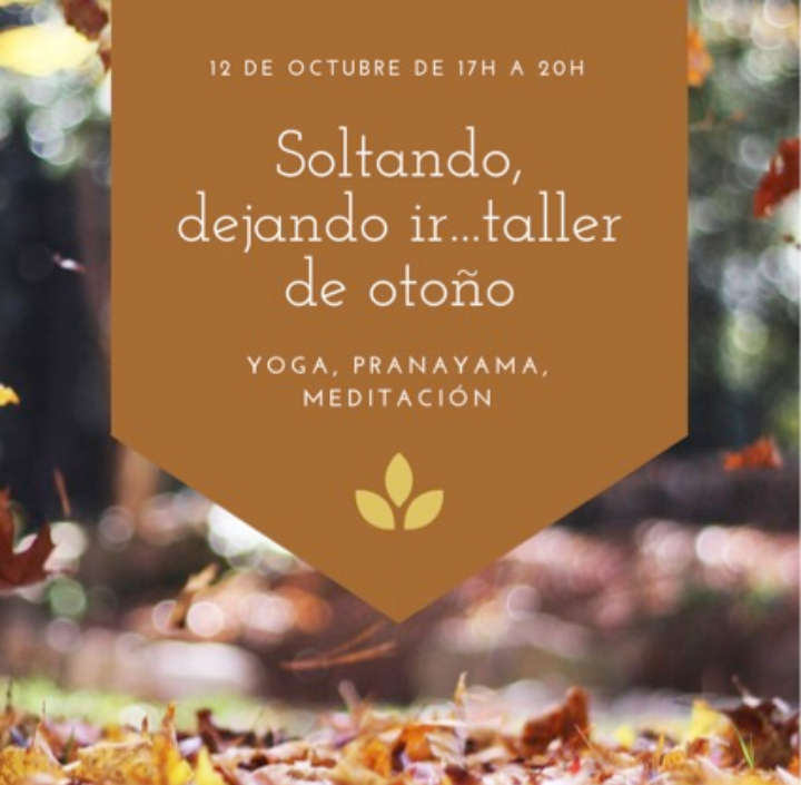 Soltar, dejar ir... Taller de otoño de yoga y meditación