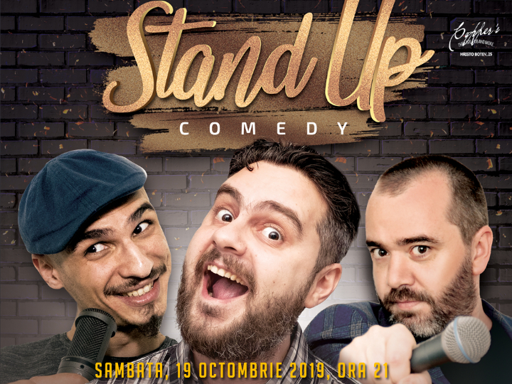 Stand-Up Comedy in Bucuresti Sambata seara
